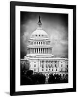 The Capitol Building, US Congress, Washington D.C, District of Columbia, White Frame-Philippe Hugonnard-Framed Art Print