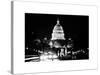 The Capitol Building, US Congress, Washington D.C, District of Columbia, White Frame-Philippe Hugonnard-Stretched Canvas