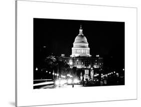 The Capitol Building, US Congress, Washington D.C, District of Columbia, White Frame-Philippe Hugonnard-Stretched Canvas