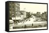 The Capitol, from Pennsylvania Avenue-null-Framed Stretched Canvas