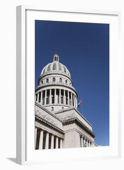 The Capitol, Havana, Cuba, West Indies, Central America-Angelo Cavalli-Framed Photographic Print