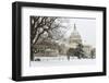 The Capitol in Snow - Washington Dc, United States of America-Orhan-Framed Photographic Print