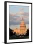 The Capitol in Washington DC at Dusk, Seen from the National Mall-1photo-Framed Photographic Print