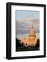 The Capitol in Washington DC at Dusk, Seen from the National Mall-1photo-Framed Photographic Print