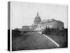 The Capitol, Washington DC, Late 19th Century-John L Stoddard-Stretched Canvas