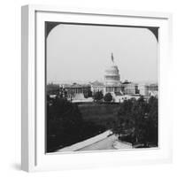 The Capitol, Washington, DC, USA, 1901-HC White-Framed Photographic Print