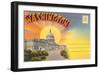 The Capitol Washington, DC-null-Framed Art Print