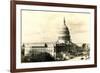 The Capitol-null-Framed Art Print