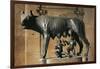 The Capitoline Wolf, Bronze-null-Framed Giclee Print