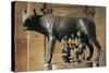 The Capitoline Wolf, Bronze-null-Stretched Canvas