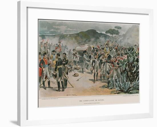 The Capitulation of Baylen-Maurice Henri Orange-Framed Giclee Print