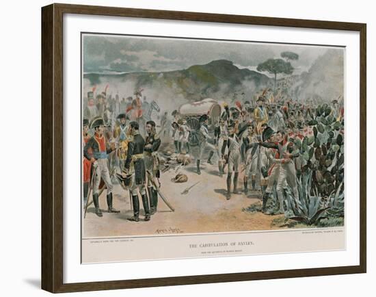 The Capitulation of Baylen-Maurice Henri Orange-Framed Giclee Print