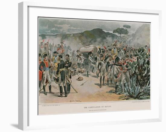 The Capitulation of Baylen-Maurice Henri Orange-Framed Giclee Print