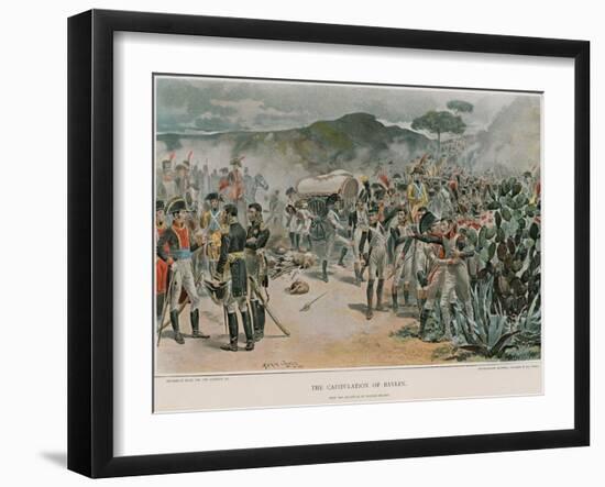 The Capitulation of Baylen-Maurice Henri Orange-Framed Giclee Print