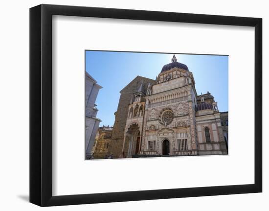 The Cappella Colleoni, Bergamo, Lombardy, Italy-Carlo Morucchio-Framed Photographic Print