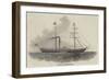 The Capri, Iron Mediterranean Steamer-null-Framed Giclee Print