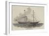 The Capri, Iron Mediterranean Steamer-null-Framed Giclee Print
