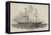 The Capri, Iron Mediterranean Steamer-null-Framed Stretched Canvas