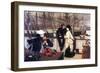 The Captain and His Girl-James Tissot-Framed Art Print