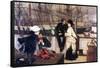 The Captain and His Girl-James Tissot-Framed Stretched Canvas