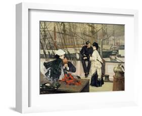 The Captain and the Mate, 1873-James Tissot-Framed Giclee Print