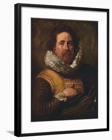 The Captain of the Guard, c1619-1541, (1937)-Anthony Van Dyck-Framed Giclee Print