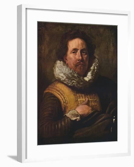 The Captain of the Guard, c1619-1541, (1937)-Anthony Van Dyck-Framed Giclee Print