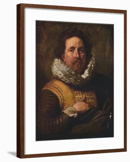 The Captain of the Guard, c1619-1541, (1937)-Anthony Van Dyck-Framed Giclee Print