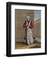 The Captain Pacha, Plate 36-Jean Baptiste Vanmour-Framed Giclee Print