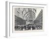 The Captain's Breakfast, in the College Hall, Eton Montem 1844-null-Framed Giclee Print