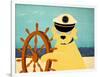 The Captain Yellow-Stephen Huneck-Framed Giclee Print