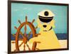 The Captain Yellow-Stephen Huneck-Framed Giclee Print