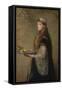 The Captive, 1882-John Everett Millais-Framed Stretched Canvas