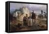 The Captive French Men in 1814, 1885-Gottfried Willewalde-Framed Stretched Canvas