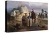The Captive French Men in 1814, 1885-Gottfried Willewalde-Stretched Canvas