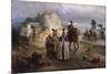 The Captive French Men in 1814, 1885-Gottfried Willewalde-Mounted Giclee Print