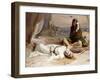 The Captive-Eanger Irving Couse-Framed Giclee Print