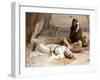 The Captive-Eanger Irving Couse-Framed Giclee Print