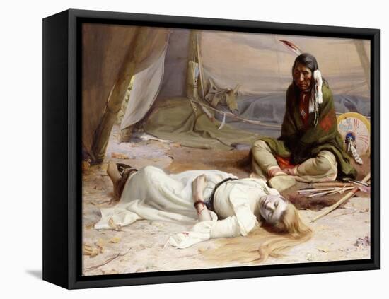 The Captive-Eanger Irving Couse-Framed Stretched Canvas