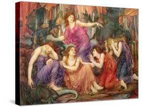 The Captives-Evelyn De Morgan-Stretched Canvas