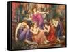 The Captives-Evelyn De Morgan-Framed Stretched Canvas