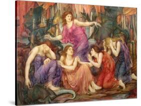 The Captives-Evelyn De Morgan-Stretched Canvas