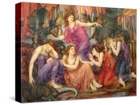 The Captives-Evelyn De Morgan-Stretched Canvas