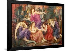 The Captives-Evelyn De Morgan-Framed Giclee Print