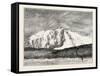 The Capture and Release of Colonel Synge: Mount Olympus from Tricovista House, Greece-null-Framed Stretched Canvas