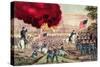 The Capture of Atlanta by the Union Army, 2nd September, 1864-Currier & Ives-Stretched Canvas