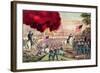 The Capture of Atlanta by the Union Army, 2nd September, 1864-Currier & Ives-Framed Giclee Print