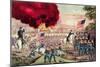 The Capture of Atlanta by the Union Army, 2nd September, 1864-Currier & Ives-Mounted Giclee Print