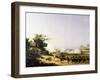 The Capture of Canton by the Franco-British Fleet-null-Framed Giclee Print