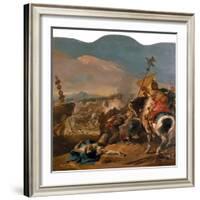 The Capture of Carthage, 1725-29-Giovanni Battista Tiepolo-Framed Giclee Print